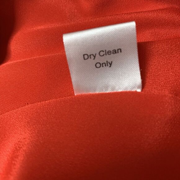 Parker Silk Dress Size Medium Sarah Red Fit & Flare Coquette Party Date Night - Picture 10 of 12